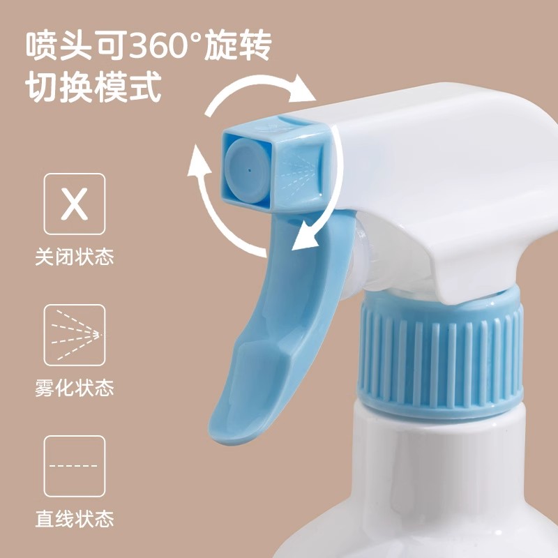 园艺浇花神器变身消毒小能手，300ml六角酒精喷瓶+500ml84次氯酸消毒喷壶，居家旅行必备！✨