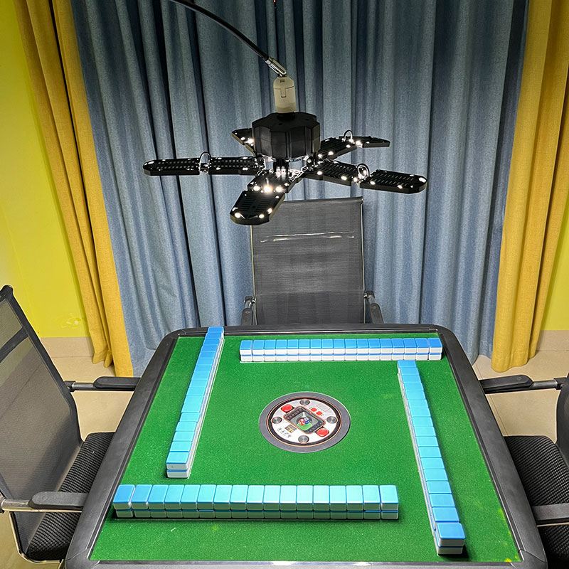 打麻将必备神器！超亮落地照明灯，棋牌室里的明星