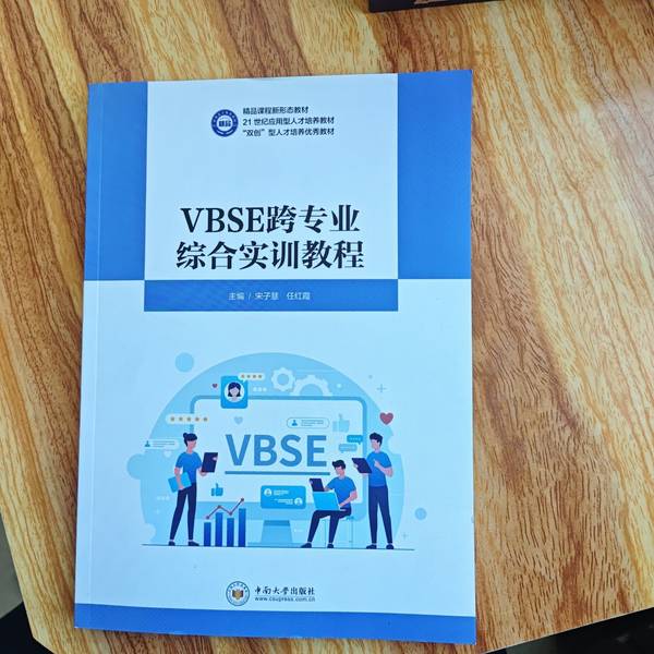 正版VBSE跨专业综合实训：宋子慧,任红霞的实战宝典，中南大学出版社权威发布！