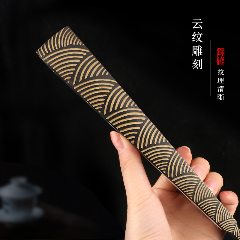 全金属折扇：复古美学与现代工艺的完美碰撞✨