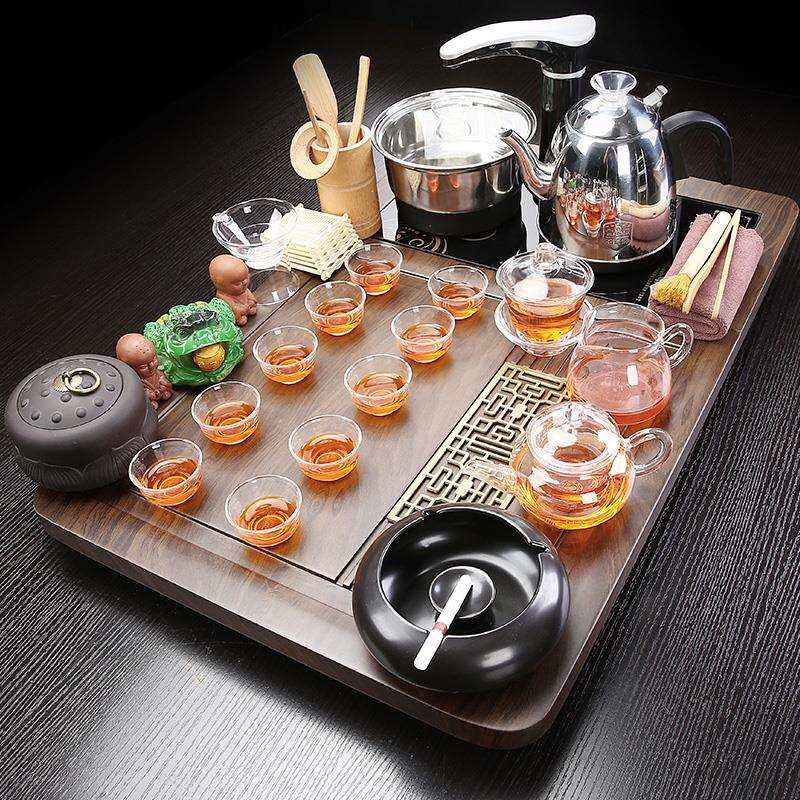 紫砂茶具套装如何提升家用茶台体验？