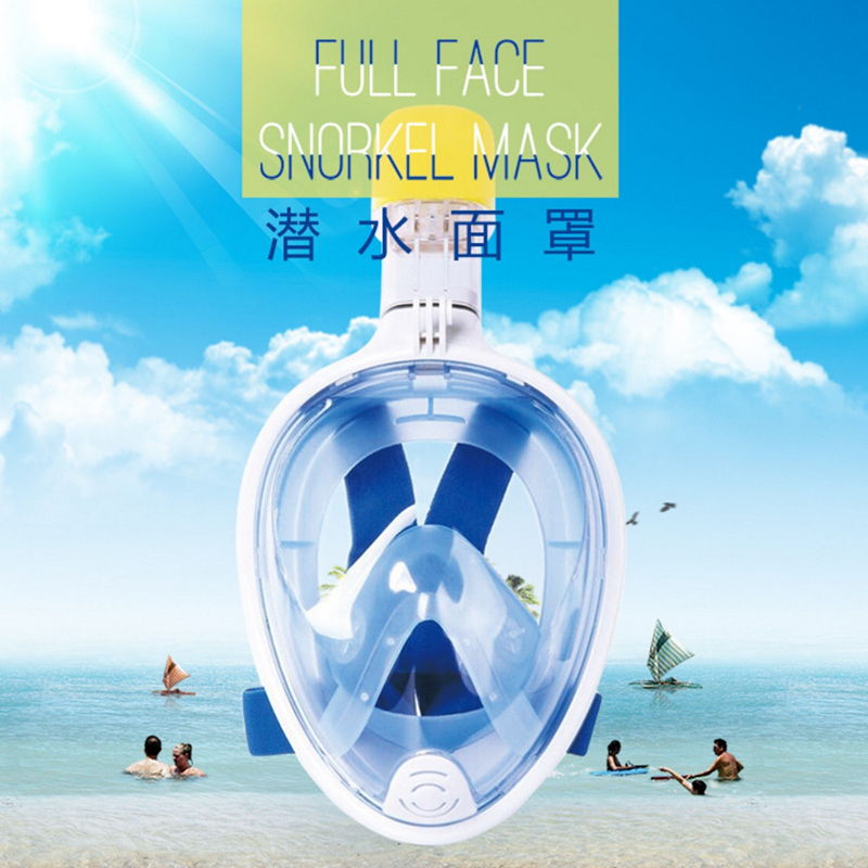 潜水面罩神器：儿童成人全脸全干式三宝呼吸器，开启水下新视界！✨