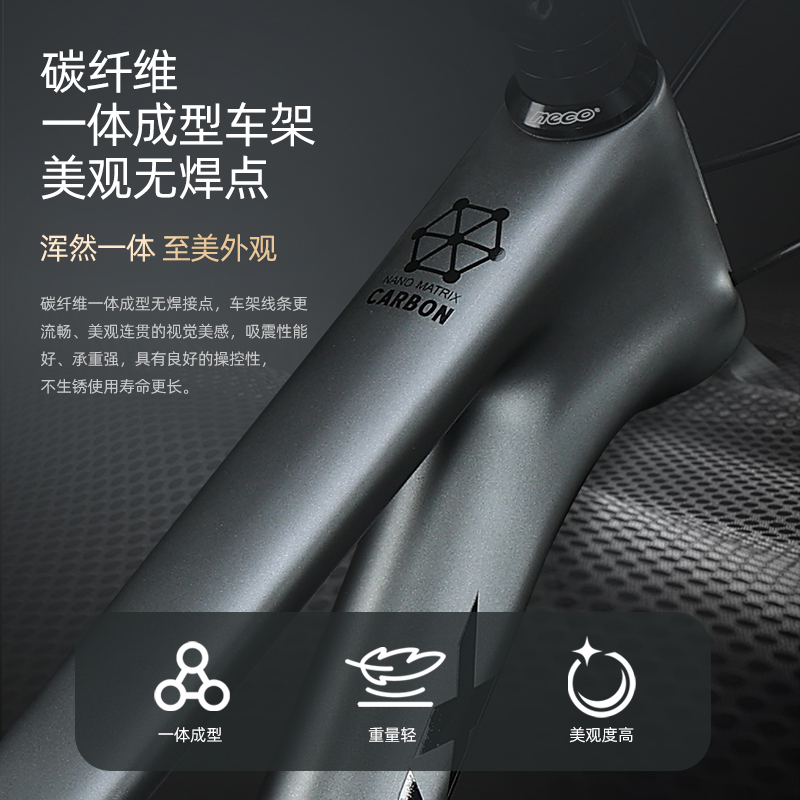 凤凰TE580碳纤维山地车：骑行界的黑科技，男女通吃！