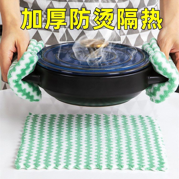抹布界的革命：专为家政保洁设计的超级吸水不掉毛毛巾，让你的家务事半功倍！