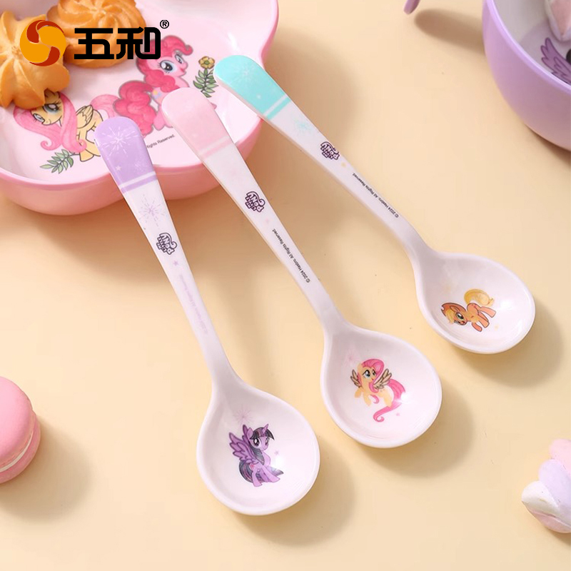 五和小马宝莉儿童勺叉：宝宝自主吃饭新体验，萌趣开启！