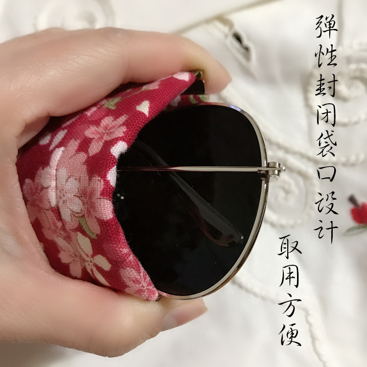 墨镜收纳神器！这波不买真的亏麻了！自动闭合眼镜袋太香了