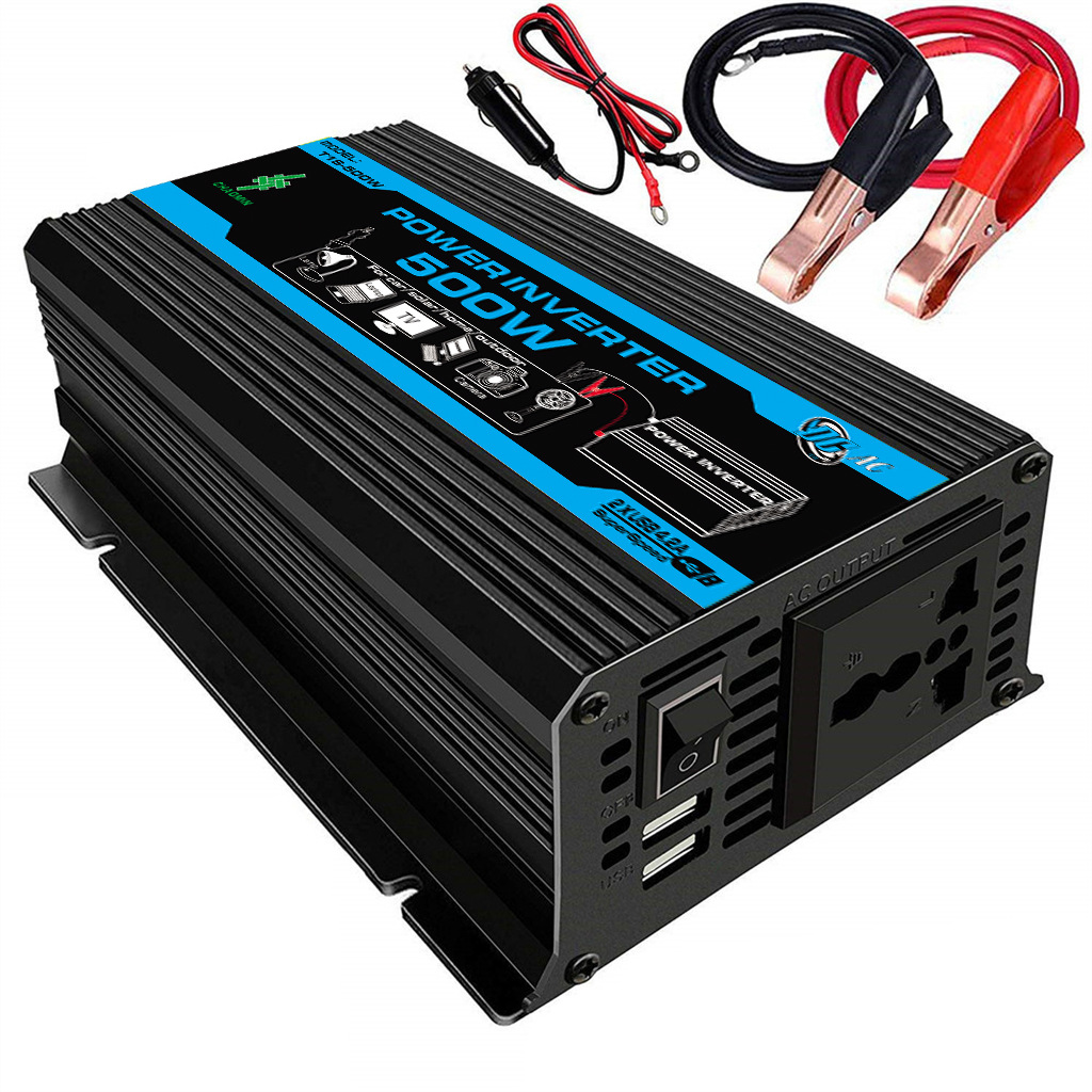 德国日本进口技术，车载逆变器12V转110V双美规200W纯正弦，你的移动电源专家！