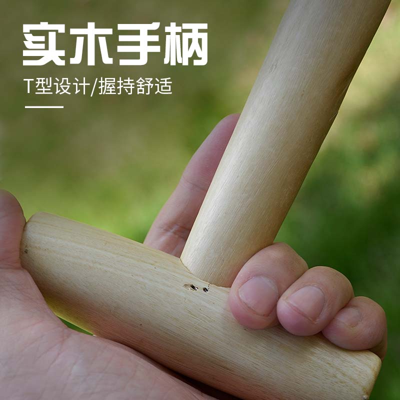 移苗器移栽器金属园艺园林筒式移植器：种菜移花打孔神器，新手也能轻松上手！