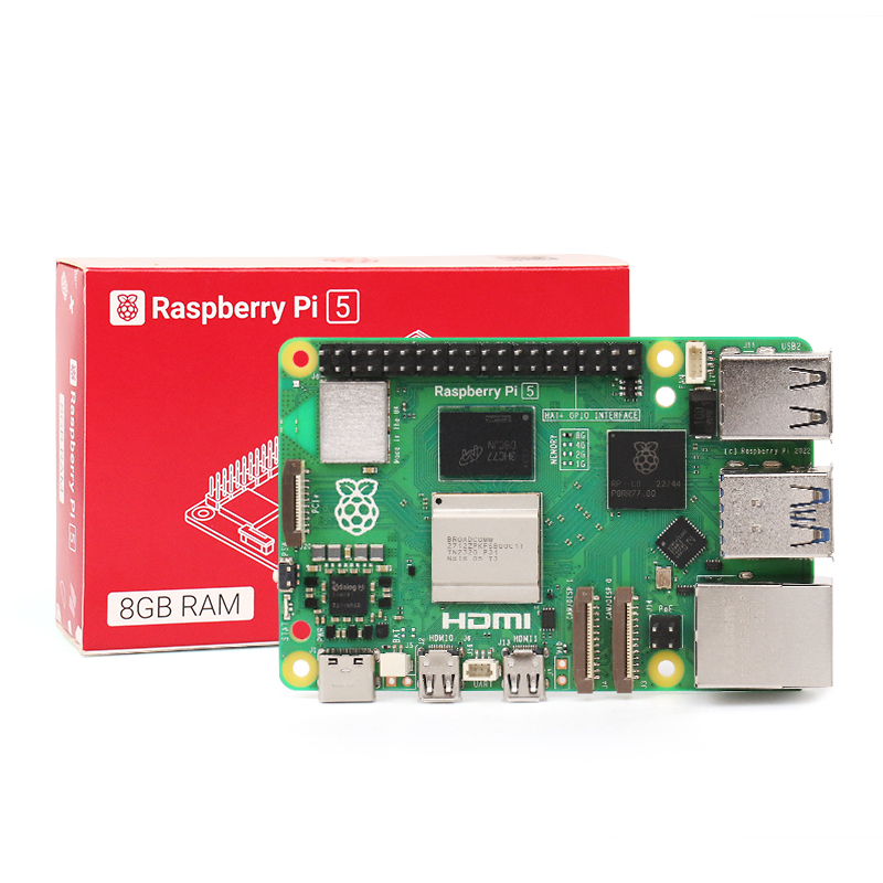 树莓派5 Raspberry Pi 5代 套件 4G 8G 开发板：AI时代的入门神器？