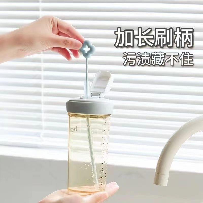 酒店必备神器：塑料刷子，分色设计，颜色联系客服，让清洁更高效！