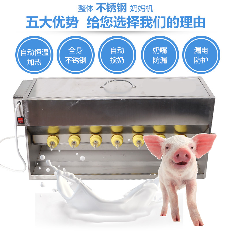 奶瓶喂养神器：小猪宝宝也能享受奢华哺乳体验！