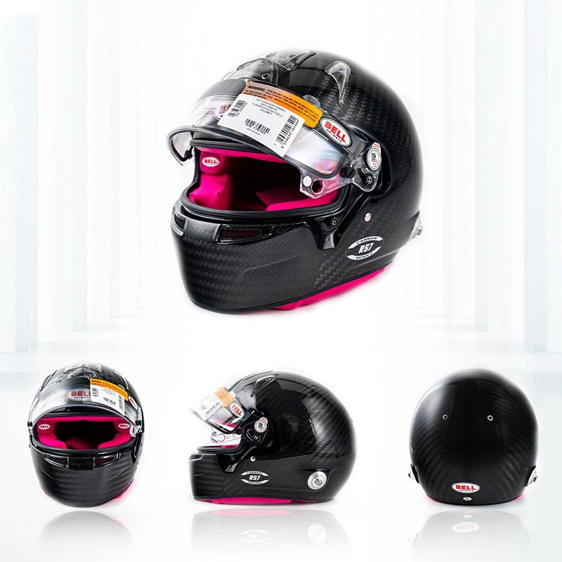 BELL RS7碳纤维头盔测评！FIA认证+彩色内衬，赛车党闭眼入！