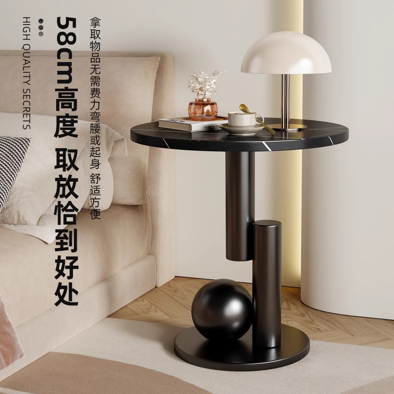 意式极简沙发边柜：轻奢高级感，客厅升级必备神器！