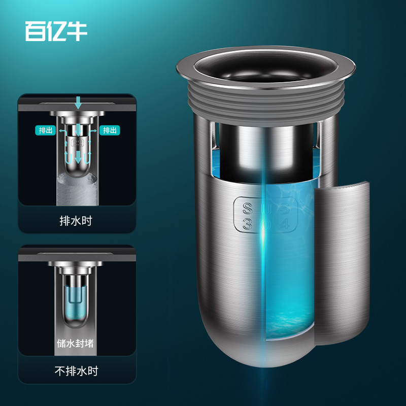 防臭地漏大揭秘：卫生间防返臭神器，告别异味烦恼！
