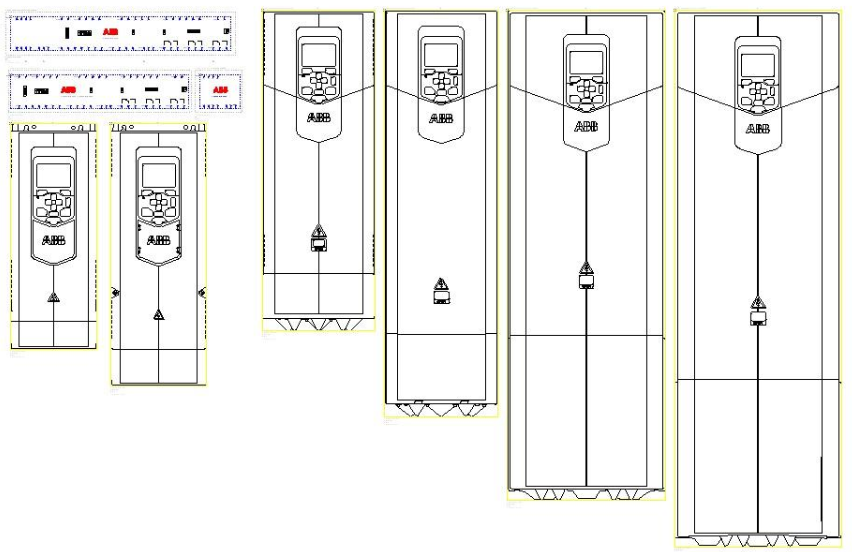 ABB变频器ACS880-04-650A-3/355KW/三相380V：工业动力新升级，品质保证不容错过！✨