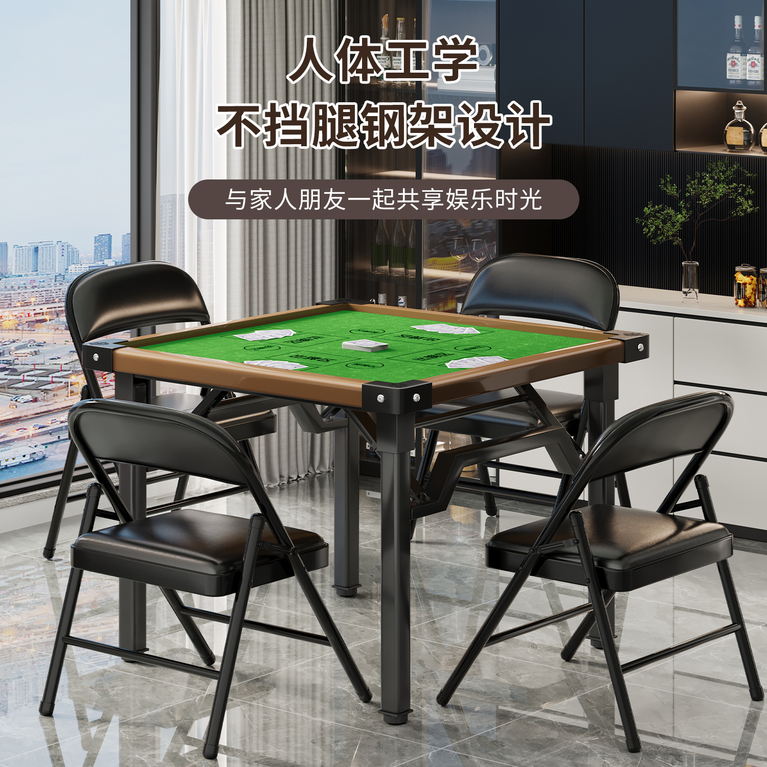 烤火桌子家用折叠多功能吃饭饭桌，租房小户型的救星！