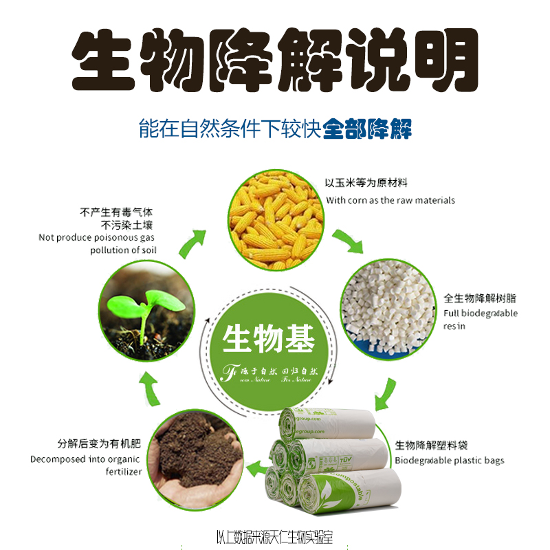 海口发货森时代生物可降解垃圾袋：环保新选择，守护绿色家园！