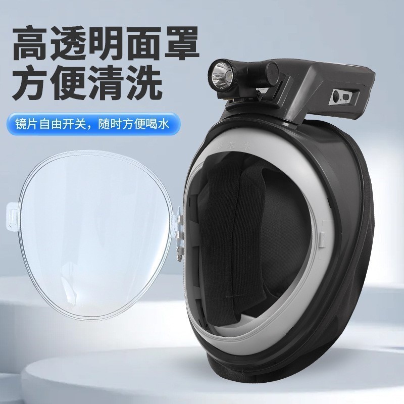 生宝AN3002电动送风机防尘面具：呼吸自由，工作无忧！️