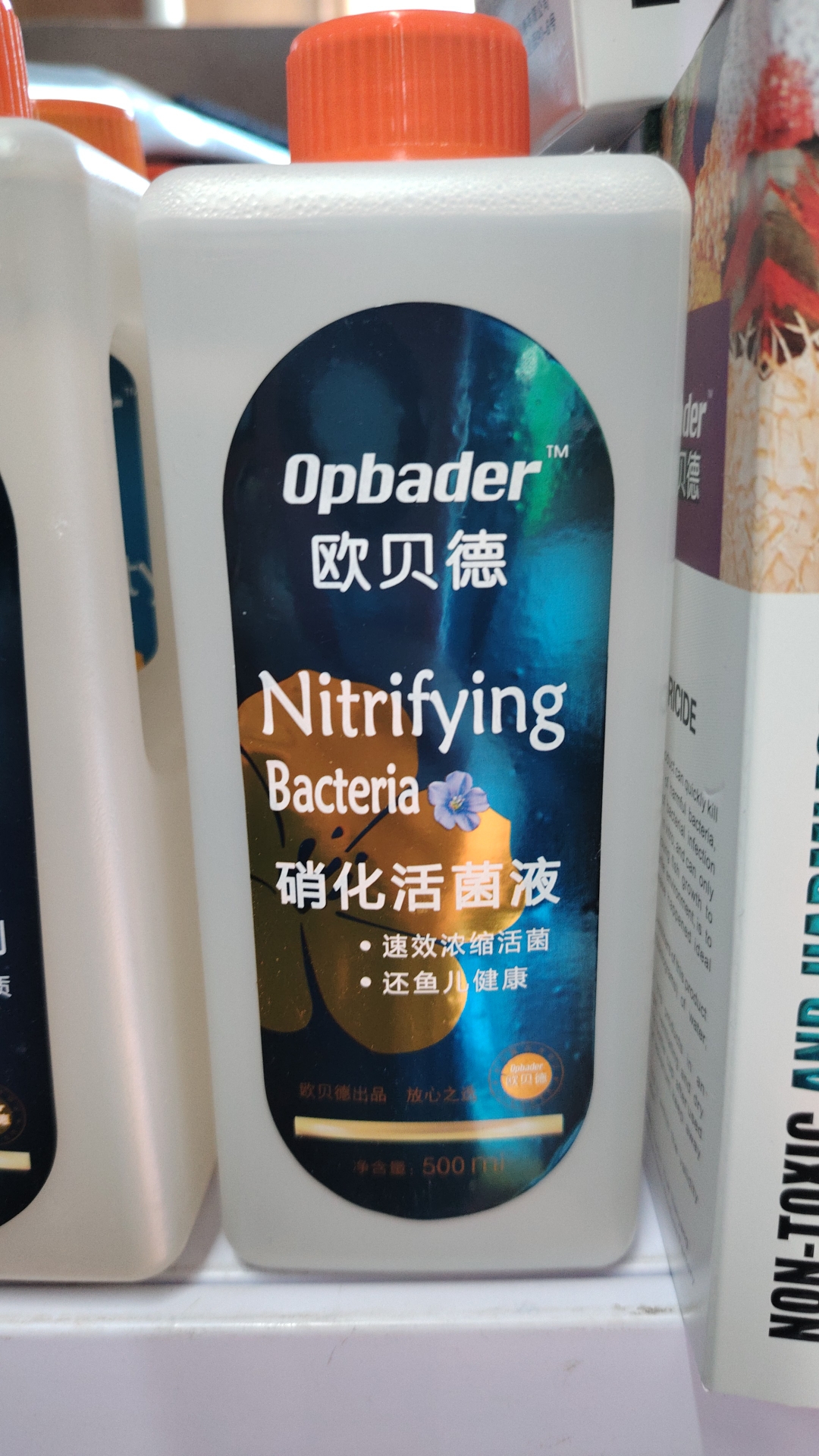 欧贝德生物硝化菌：锦鲤水族箱的守护神，告别绿水烦恼！✨