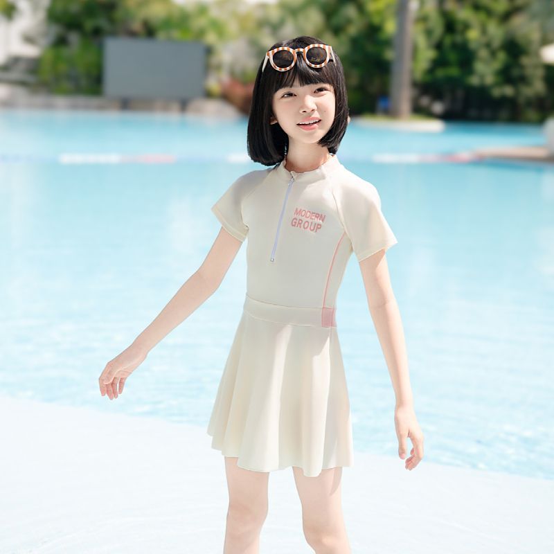 2025新款儿童泳衣女孩连体装，宝宝游泳训练必备神器！‍♀️✨