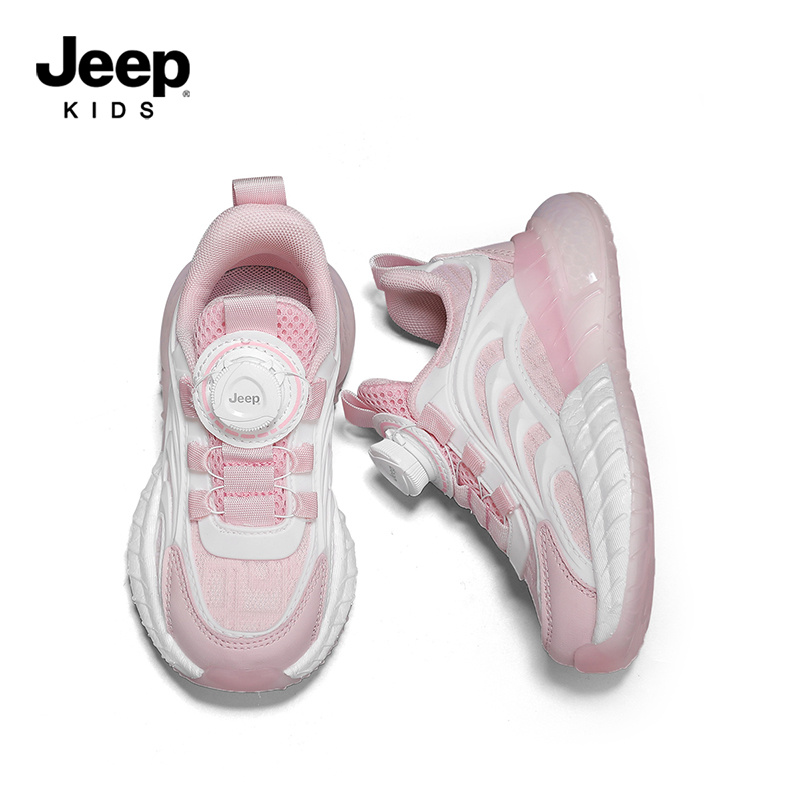 Jeep春季2025新款篮球鞋，男女童通用，专业训练必备，防滑王者来袭！