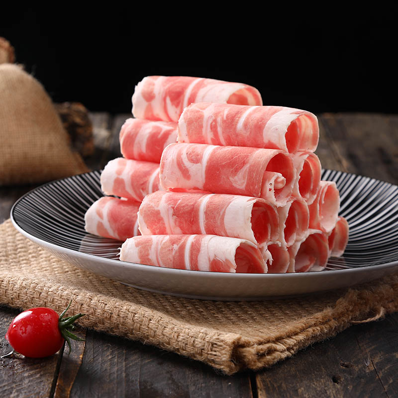 大庄园羊肉卷：老北京火锅的灵魂，4斤冷冻精品羊肉片，涮羊肉的新选择！