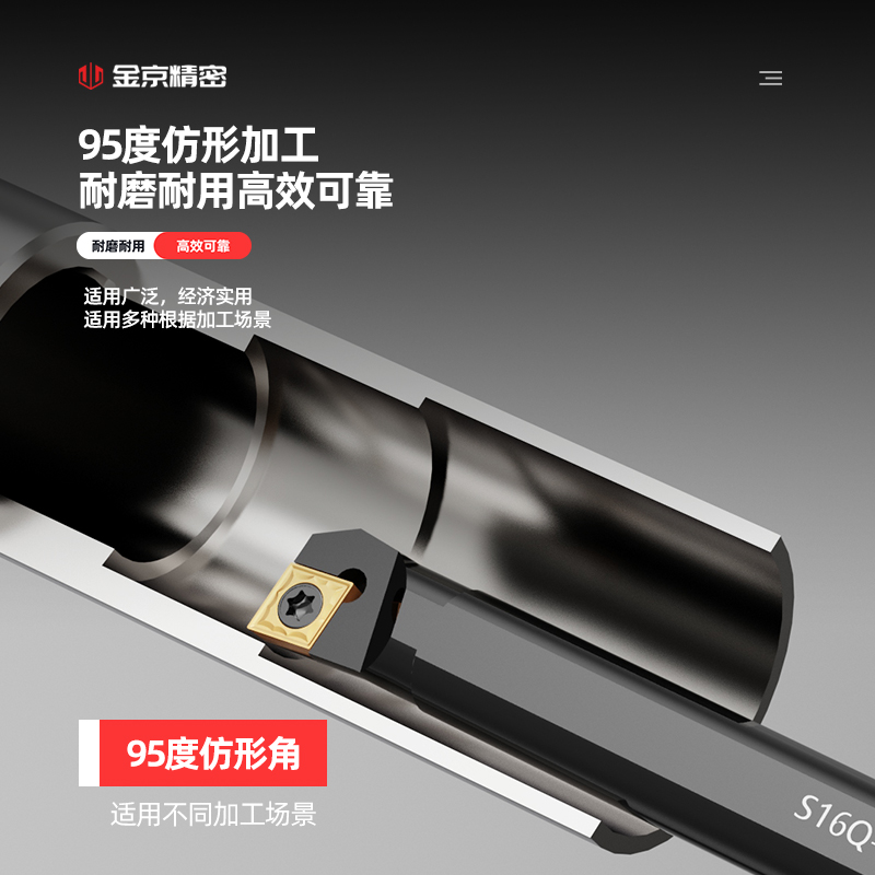 反拉沉头铣刀杆偏心沉孔刀背镗刀锪面后拉倒角沉头反向倒拉：工业界的精密艺术
