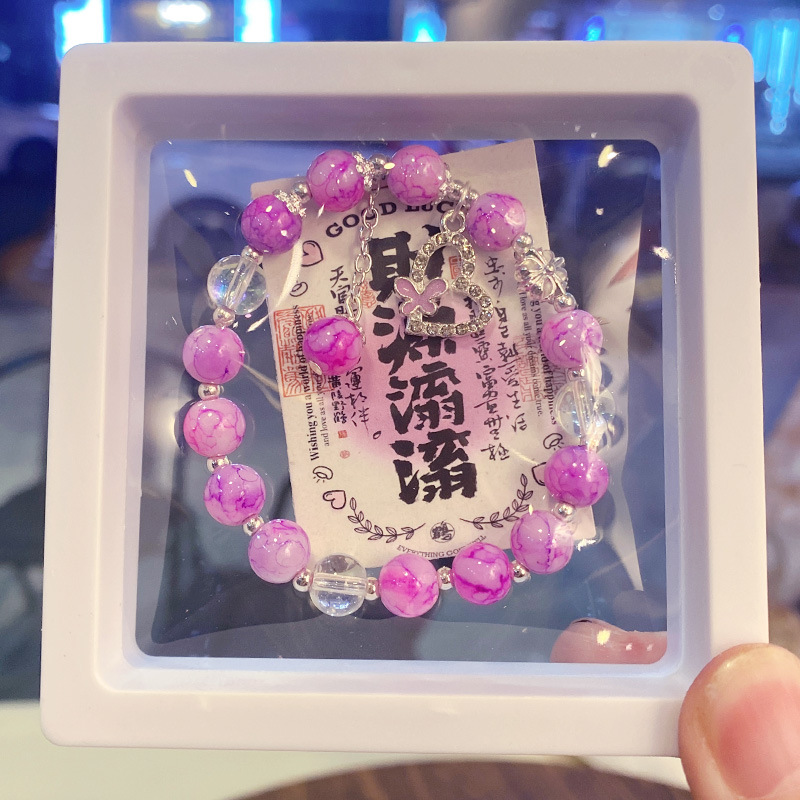 2025过新年礼品盒装手链：送给女孩儿童的新中式高雅春节祝福手串