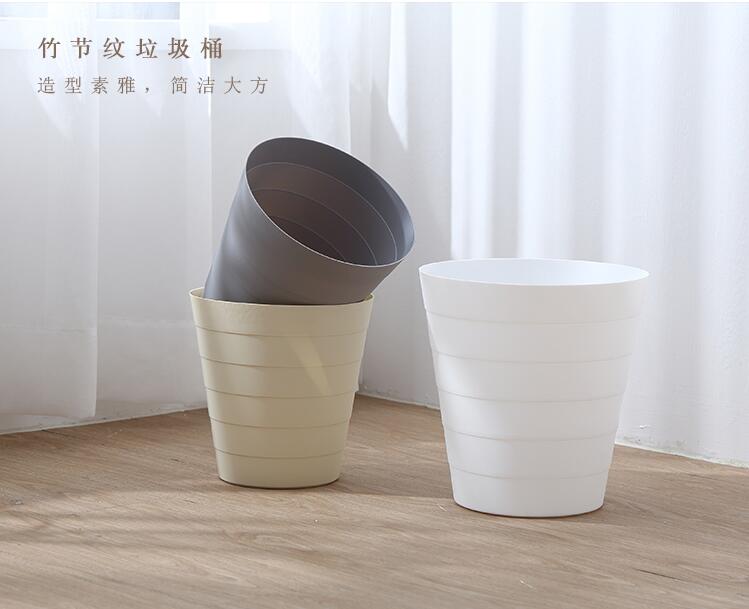 竹节垃圾桶大号：环保美学与实用功能的完美碰撞！