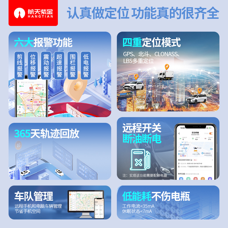 安智连4G汽车货车GPS卫星定位器：远程车队管理新神器，解锁高效物流新姿势！