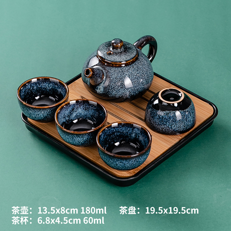 哥本哈根陶瓷咖啡杯&amp;茶壶套装：北欧风情，优雅生活必备✨