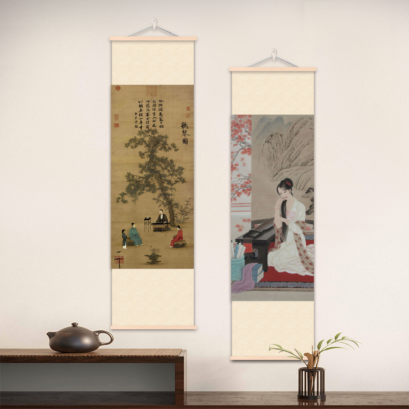 新中式复古禅意挂帘：打造东方美学家居氛围