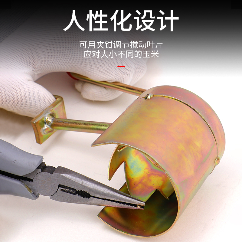 家用搅玉米机手动小型神器，轻松剥玉米粒，告别繁琐脱粒烦恼！