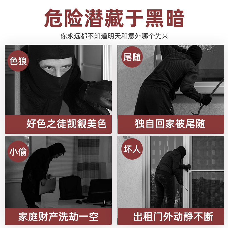 女生出差租房必备！安全防盗防狼神器，守护你的独居夜晚