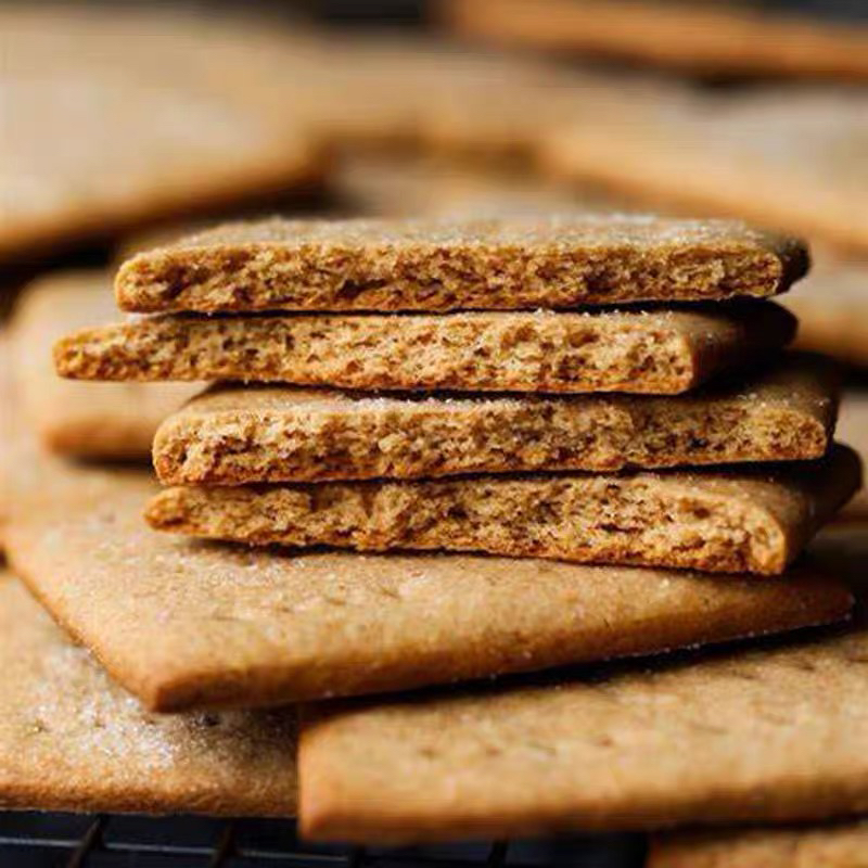 M.Y.San Honey Graham Crackers菲律宾歌汉蜂蜜全麦饼干250g：全麦饼干界的甜蜜新星！