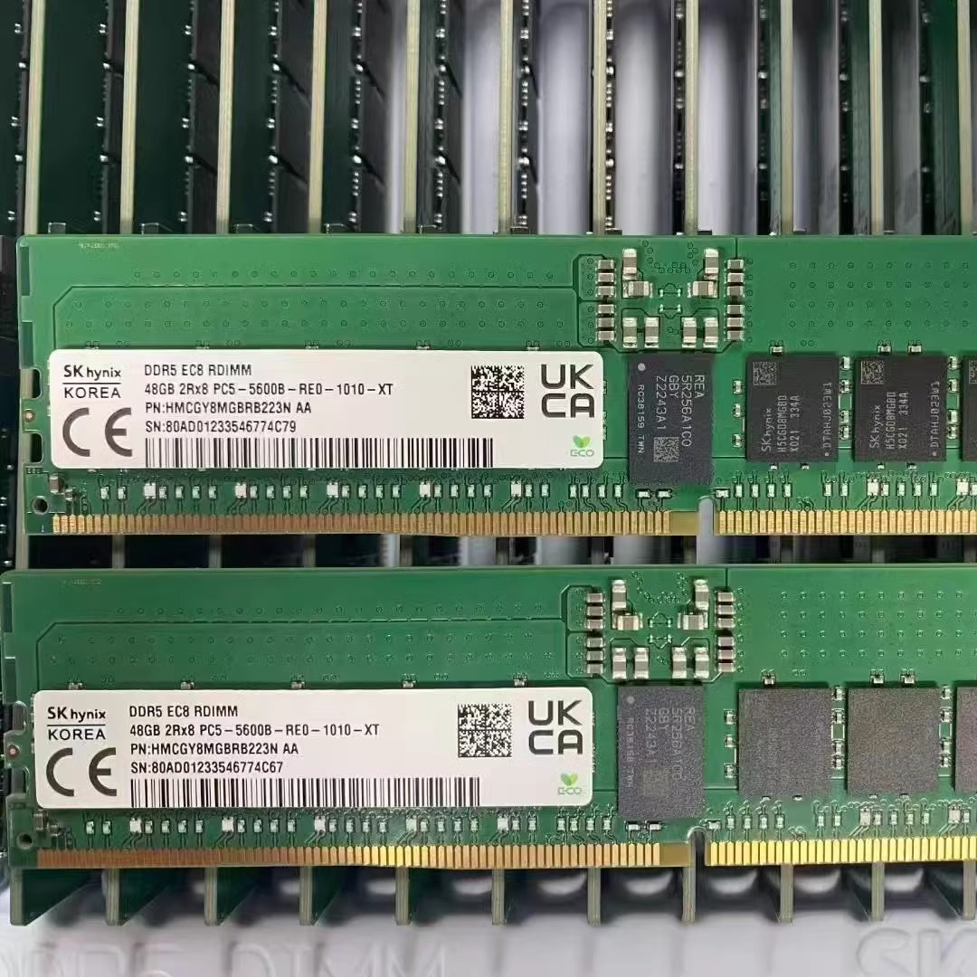 SK 48G DDR5 2Rx8服务器内存：解锁数据中心的性能天花板，你准备好了吗？