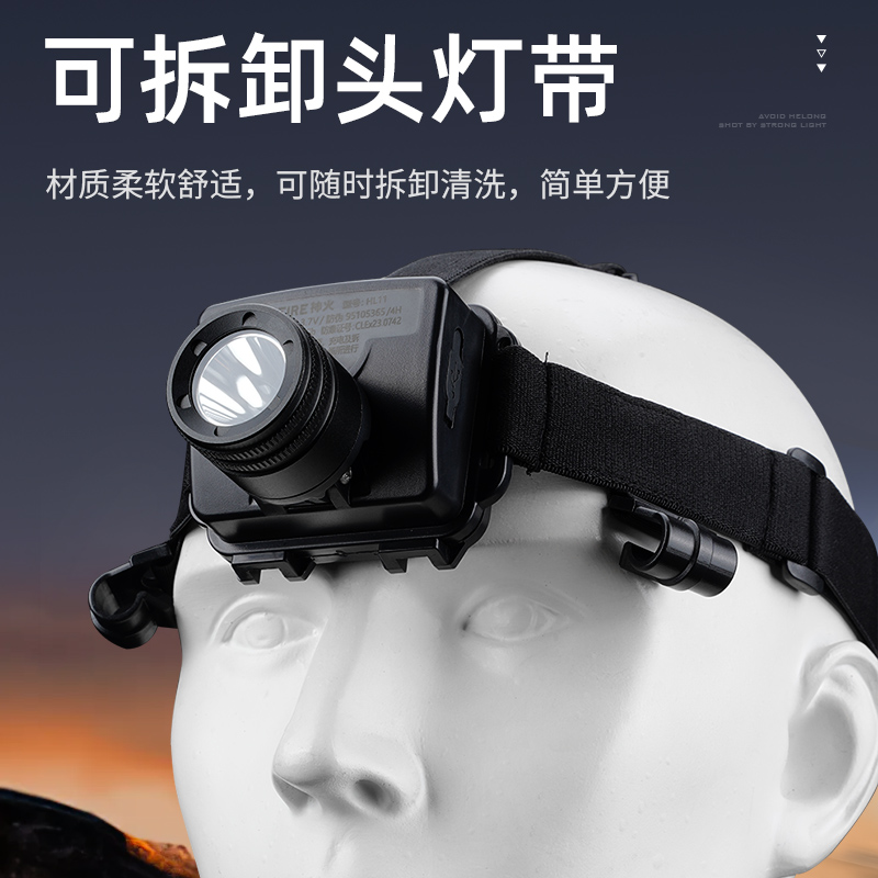 神火防爆头灯HL20：照亮黑暗，守护安全的必备神器✨