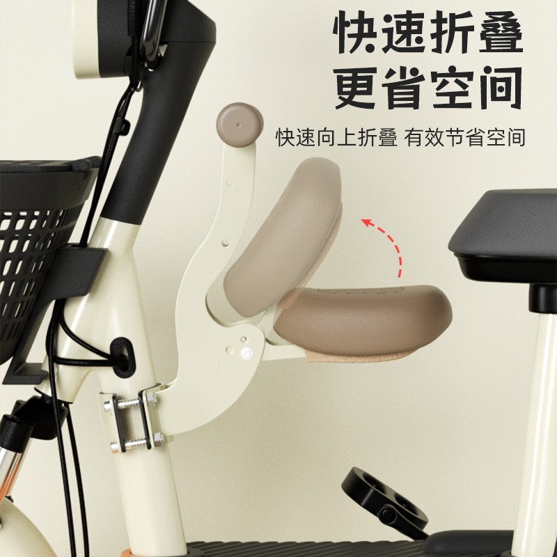 带娃神器！雅迪电动车儿童座椅前置宝宝坐椅，安全出行新选择！