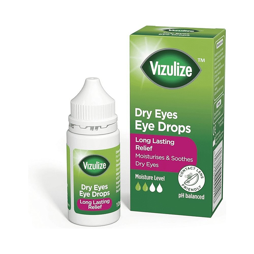 欧洲直邮Vizulize干眼药水：告别干涩，重获清澈视界！