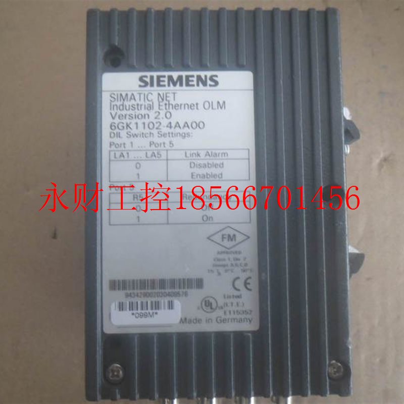 西门子光纤链路模块6GK1 503-0AA00/3CA00//2CB00/3CB00/3CC00：工业通讯新高度，解锁高效数据传输！