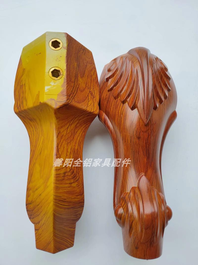 实木桌脚桌腿太香了！欧式罗马柱设计，颜值爆表还超稳！这波必须冲！！