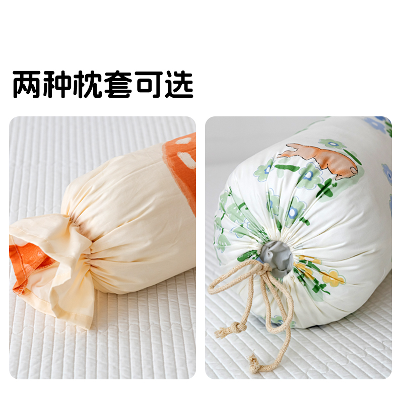 糖果枕套：给你的沙发添点甜，全棉透气长条形靠垫，定制你的专属甜蜜