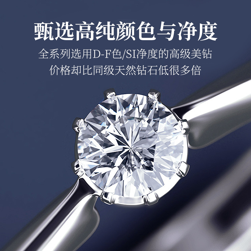 河南D色培育钻石：璀璨夺目，揭秘人造钻石的秘密！