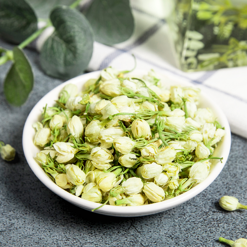 隐白茉莉花味荷叶茶：雄安白洋淀的清新礼物，鲜嫩荷叶与绿茶的完美邂逅