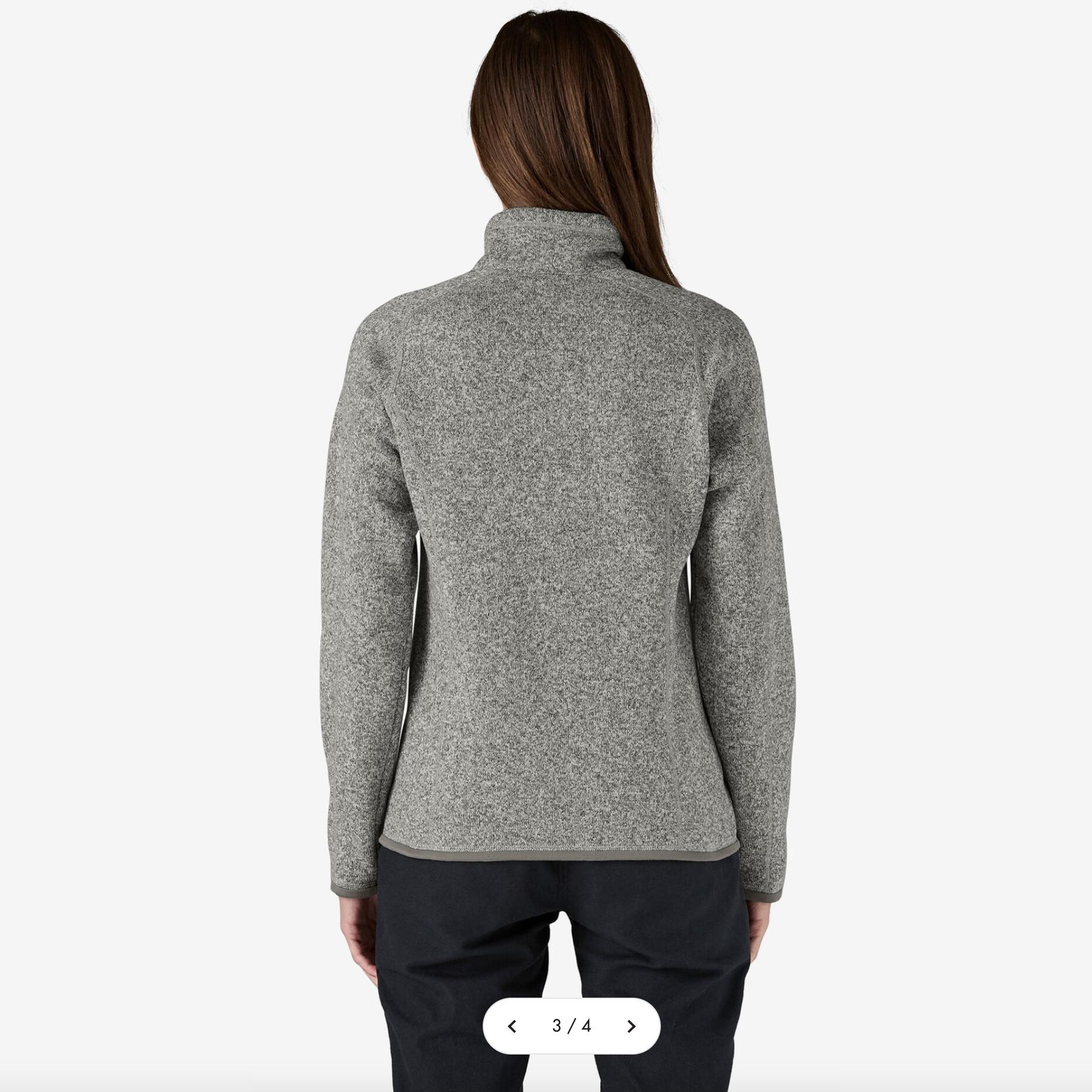 巴塔哥尼亚Patagonia Better Sweater女款保暖抓绒衣：冬季保暖新宠，穿上它就是温暖的小太阳☀️