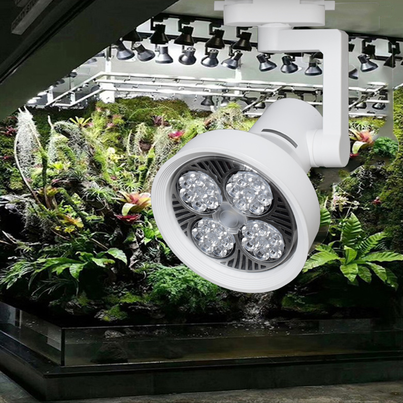 轨道专用植物射灯：室内花卉全光谱COB补光灯，让绿植也能享受阳光沐浴！