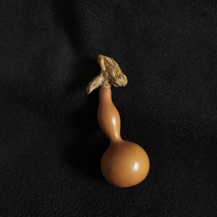 本长葫芦天津嘴手捻草里金亚腰小葫芦福禄*小身型大龙头*实物照片，收藏级艺术品！