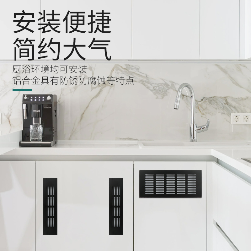铝合金橱柜透气网鞋柜衣柜橱柜门遮盖板，散热排气防潮湿的家居神器！️