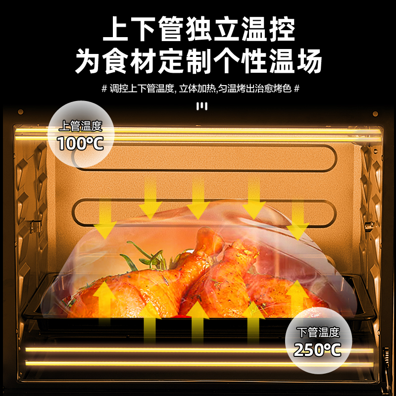 普得斯2025新款家用风炉电烤箱：烘焙神器，让蛋糕面包轻松发酵！