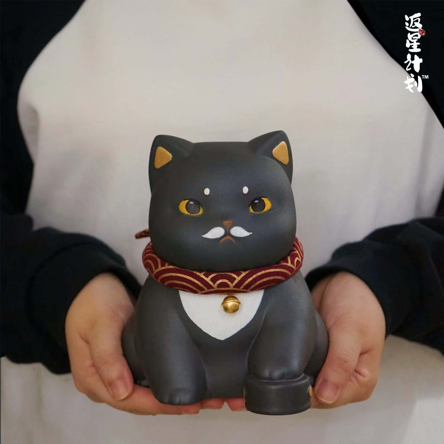 宠物骨灰罐 | 返星计划 | 原创宠物猫猫返星舱纳骨罐 皓月白PLUS套装：给爱宠最温暖的归宿